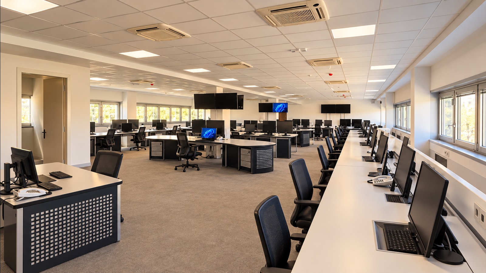 control consol operations room