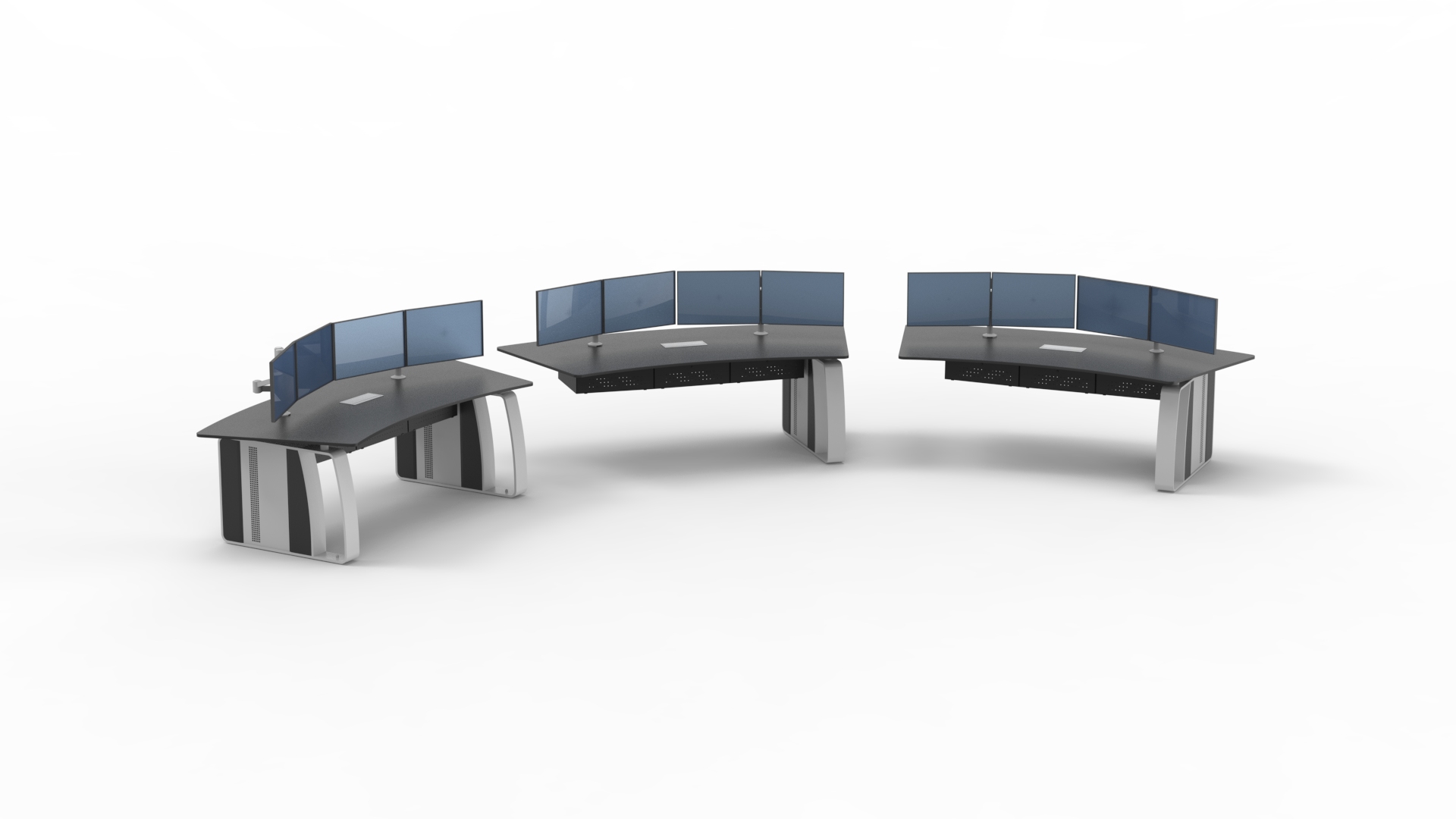 CONTROL CONSOLE TEKNO CIRCULAR COMPOSITION