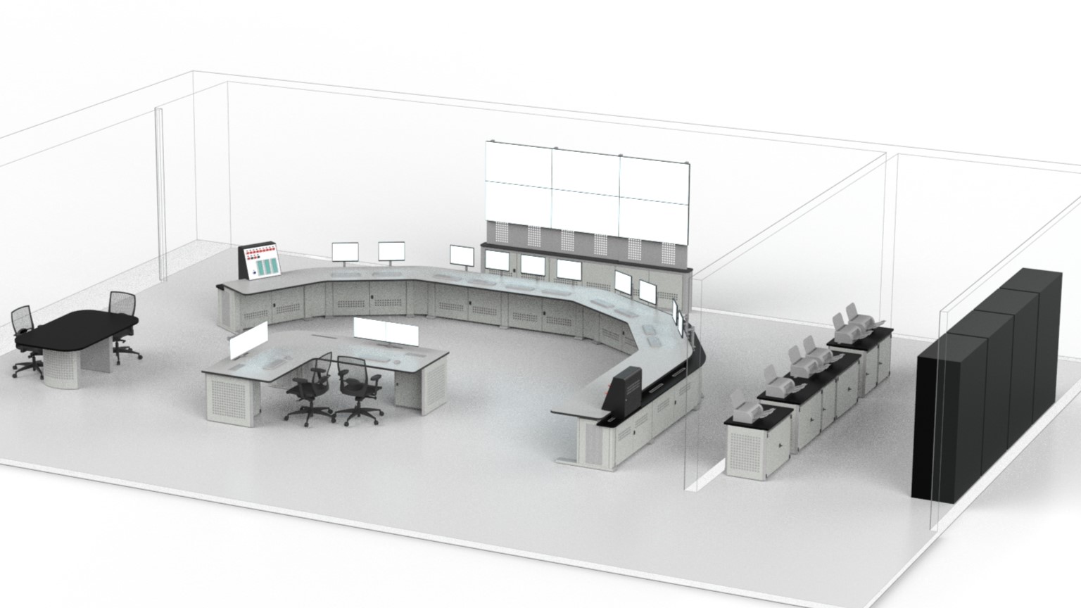 Control Room for Fusina Power Plant | Design and Built