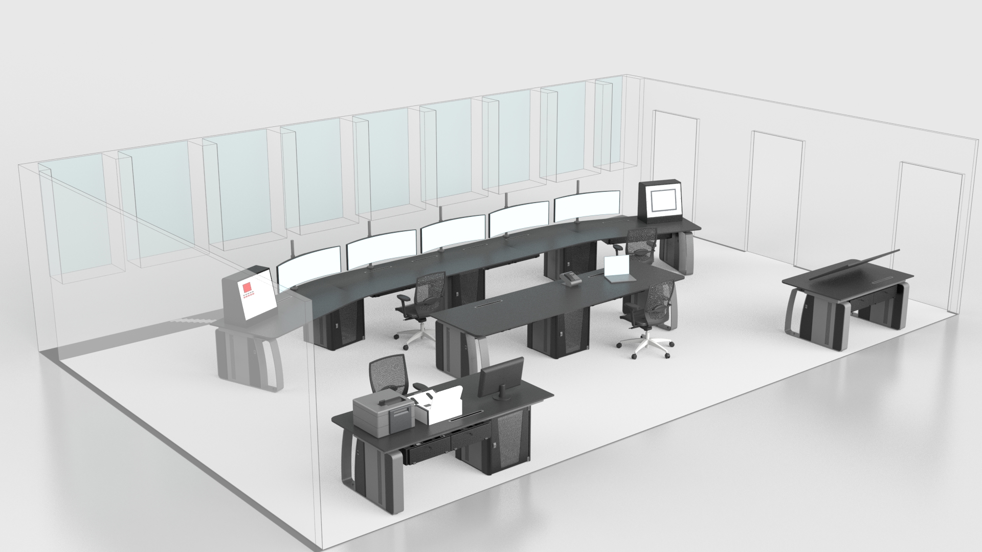 Control Room of Panigaglia Regasification Plant | Design and Built