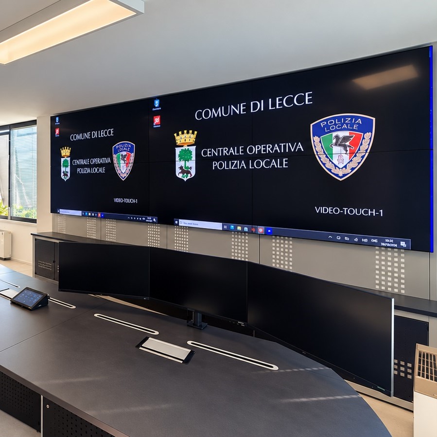 Control Room per la nuova sede della Polizia Locale di Lecce