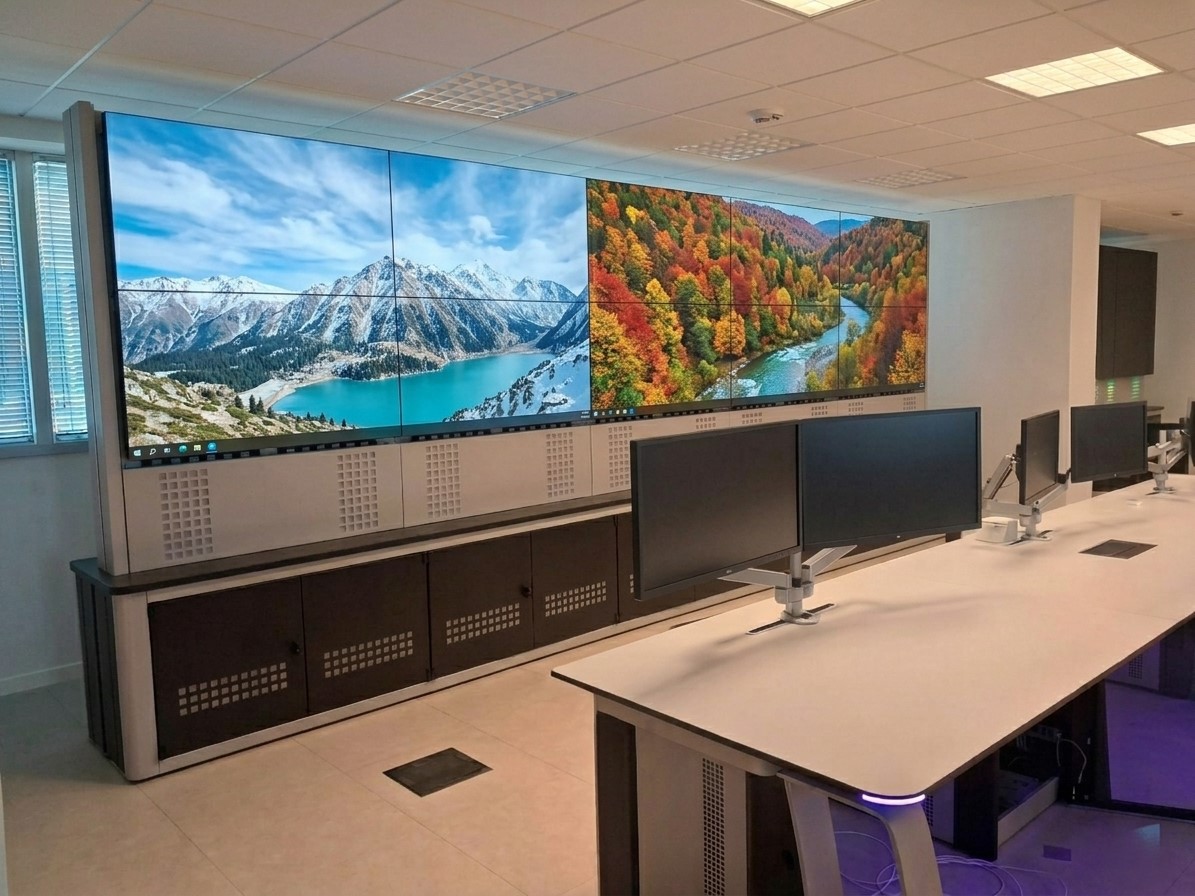 sala di controllo per la sicurezza progettazione e realizzazione