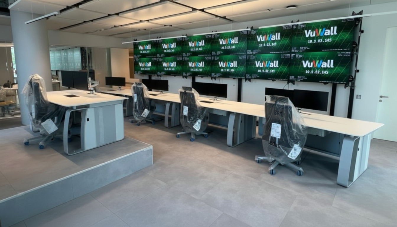 control room per gasdotto immagazinamento e trasporto gas